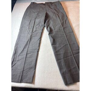 Merona Mens Gray Dress Pants Waist 36x34 (100/ wool)